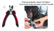 PRO Quality CAT or SMALL DOG NAIL CLIPPER SAFETY GUARD&LOCK Scissor Claw Trimmer