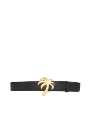 palm tree buckle belt 95 black