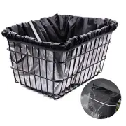 Weather proof Bicycle Basket Liner Waterproof Rain Cover for All season Use
