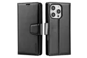 ZUSLAB for iPhone 16 Pro Case, Hanman Leather Wallet Cover