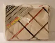 Vintage Morgan Jones by Springs Flannel BACCARAT Striped Double Full Flat Sheet