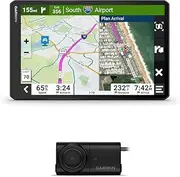 [Garmin] RV 1095 MT-S & BC™ 50 Wireless Backup Camera with Night Vision, License Plate Mount and Bracket Mount Bundle