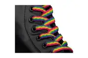 Dr. Martens Gay Rainbow Pride LGBT Shoe Flat Laces Suits 8-10 Eye Boots - 140cm
