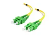 Alogic 0.5m SCA-SCA Single Mode Duplex LSZH Fibre Cable 09/125 OS2 [SCASCA-0.5-OS2]