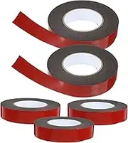 Long Length Double Sided Tape 5 Rolls Strong Adhesive for Home Office Vehicle