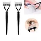 Mascara Lift Curl Eyelash Brush Comb Metal Brush Eyelash Curler