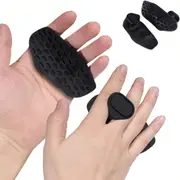 FOHOA Anti-Slip Workout Grips Rubber Hand Protector Gloves for Gym Training and Exercise