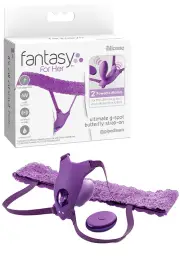 Pipedream Fantasy For Her Ultimate G Spot 3.9" Wearable Butterfly Vibrator