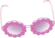 [LIFKOME] 2pcs Sunglasses Summer Decorations Out Door Decor Photo Props Glasses Props Fun Mens Sun Glasses Beach Party Eyeglasses Flower Glasses Flowers Girl