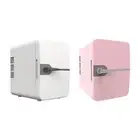 Mini Fridge Single Door 30W Portable Drinks Fridge for Divers Bedroom Car