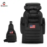 Jumahe large tactical assault pack combo black