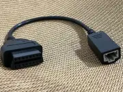 For Honda Diagnostic Connector 3 Pin OBD1 to 16Pin Adapter Cable Wire OBD2 OBDII