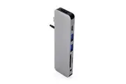 HyperDrive SOLO USB-C Hub Adapter For MacBook, PC, 4K HDMI, 2xUSB - Space Gray
