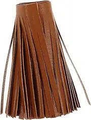 [NUOBESTY] Fringed Leather Belts Women Dress Belt Women Belts Fringe Skirt Elastic Belts for Women Bodysuits Women Linen Pants Work Pants Ladies Belt Silver Belts for Women Black Pu
