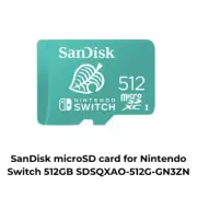 SanDisk microSD card for Nintendo Switch 512GB SDSQXAO-512G-GN3ZN
