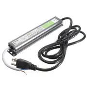 30W Outdoor Waterproof Ip65 3-Prong Led Power Supply Driver Transformer
