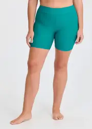[Taking Shape] Taking Shape Essential Swim Short Size 10 in Tahitian Tide - Plus Size Women's Clothing Tahitian Tide