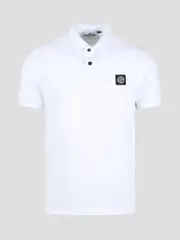 [Stone Island] Stone Island-Polo Bianco-Uomo S