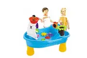Kids Sand Water Pirate Ship Child Play Table Fun Outdoor Beach Sandpit Toys Set