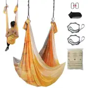 VEVOR Aerial Yoga Hammock & Swing, 5.5 Yards, Aerial Yoga Starter Kit with 100gs
