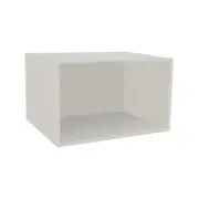 Kaboodle 200-299mm White Pepper Customisable Deep Open Slimline Shelf