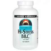 Source Naturals, Hi-Stress B&C With Herbs, 120 Tablets
