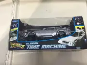 VINTAGE BACK TO THE FUTURE DELOREAN TIME MACHINE DIECAST 1:24 #4 WHEELS UP