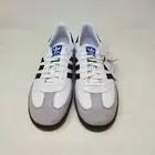Mens Adidas Samba OG Classic Shoe White Black Gum B75806 BRAND NEW Size 13