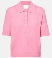 [Lisa Yang] Lisa Yang Masy cashmere polo sweater M-L pink
