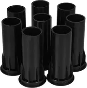 Speaker Bass Port Tubes Subwoofer Reflex Port Tuning Tube Black 35mm x 80mm for Home Theater Sound