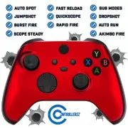 Modded Rapid Fire Wireless Controller for Xbox Series X/S & Xbox One - RedChrome