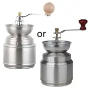 Manual Coffee Grinder Hand Crank Burr Mill Stainless Steel Spice Grinding Mill