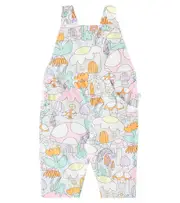 [Stella McCartney Kids] Stella McCartney Kids Baby printed cotton overalls M 3 multicoloured
