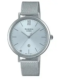 在飛比找Yahoo!奇摩拍賣優惠-【萬錶行】CASIO SHEEN 優雅時尚米蘭帶石英女錶 S