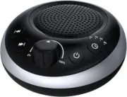 Loud Sound Machine Brown Noise White Black, White, Wood
