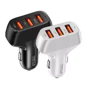 2A 3USB Car Charger Three-port Multi-Port Car Charger Suitable For A Variety Of