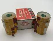 3M Scotch 760 Labeling Tape 12 Rolls Yellow 760 1/2” X 144” Label 21-203