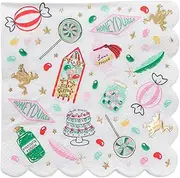 HARRY POTTER X BONJOUR FETE HONEYDUKES SMALL PATTERN NAPKINS