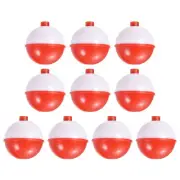 1.75 Inch Fishing Bobbers, 10 Pack Plastic Push Button Round Fishing Float