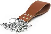 Dip Belt for Pull-Up Fitness Gym Squat Training Weightlifting Belt with Thickened Steel Buckle Chain