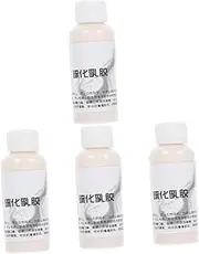 FRCOLOR 4pcs 1 1 Bottle Makeup Liquid Latex for Halloween Clown Cosplay Wrinkle Latex for Special Effects