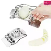 Egg Slicer Stainless Steel Kitchen Tool Chrome Color KIT268245