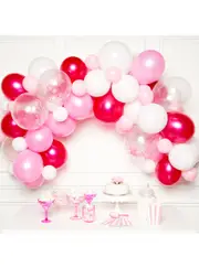 DIY Pink And White 70 Balloon Garland Kit