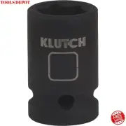 Klutch Impact Socket, 14mm, 1/2in.-Drive
