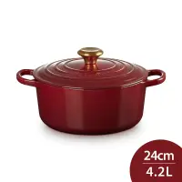 在飛比找博客來優惠-Le Creuset 典藏圓形鑄鐵鍋 湯鍋 燉鍋 炒鍋 24