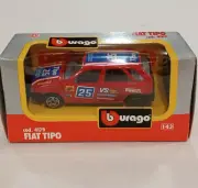 Bburago 1/43 Fiat Tipo #25 Diecast Model Car #4179