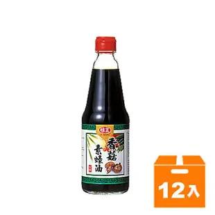 味王 香菇素蠔油 396ml(12入)/箱【康鄰超市】