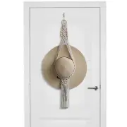 Macrame Hat Hangers Boho Hat Hangers for Wall Bohemian Women Hat Rack Hat
