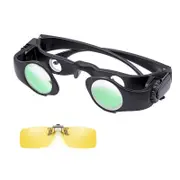 Zoomable Fishing Binoculars - Yellow Clip 8x Magnification