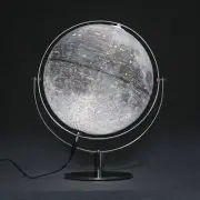 Mapsoft Classic Illuminated Moon Globe, 24cm/9.5", MCI-24, Lunar, Lamp, Light